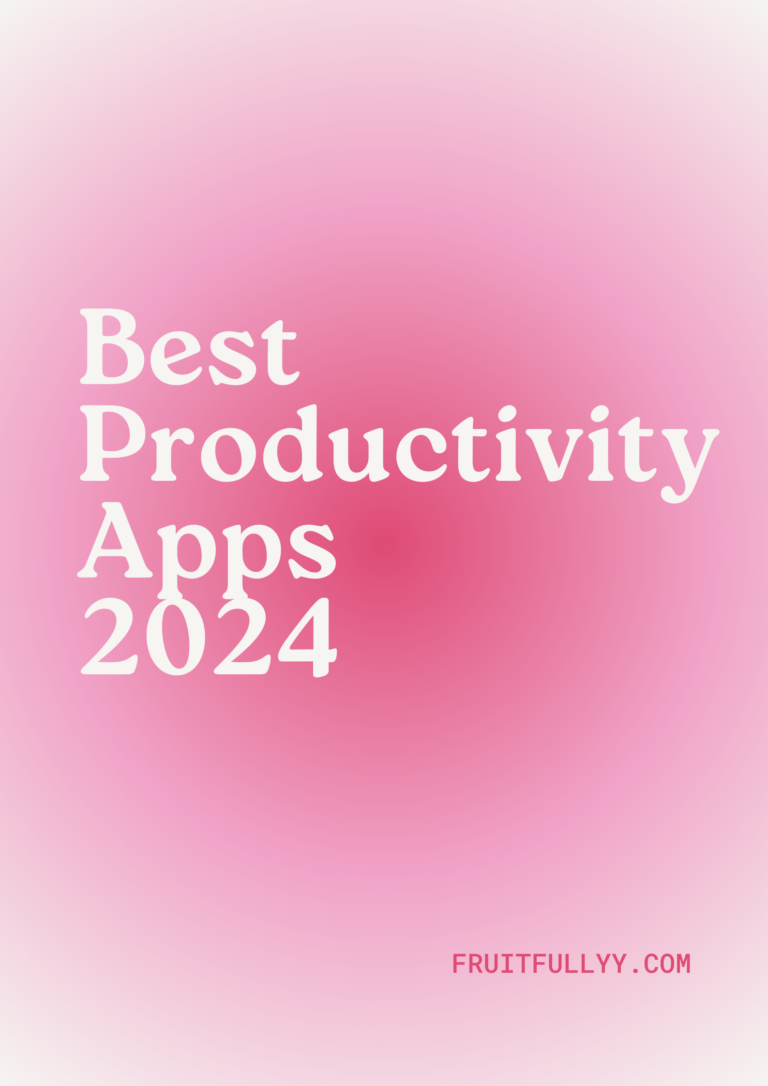 Best Productivity Apps 2024