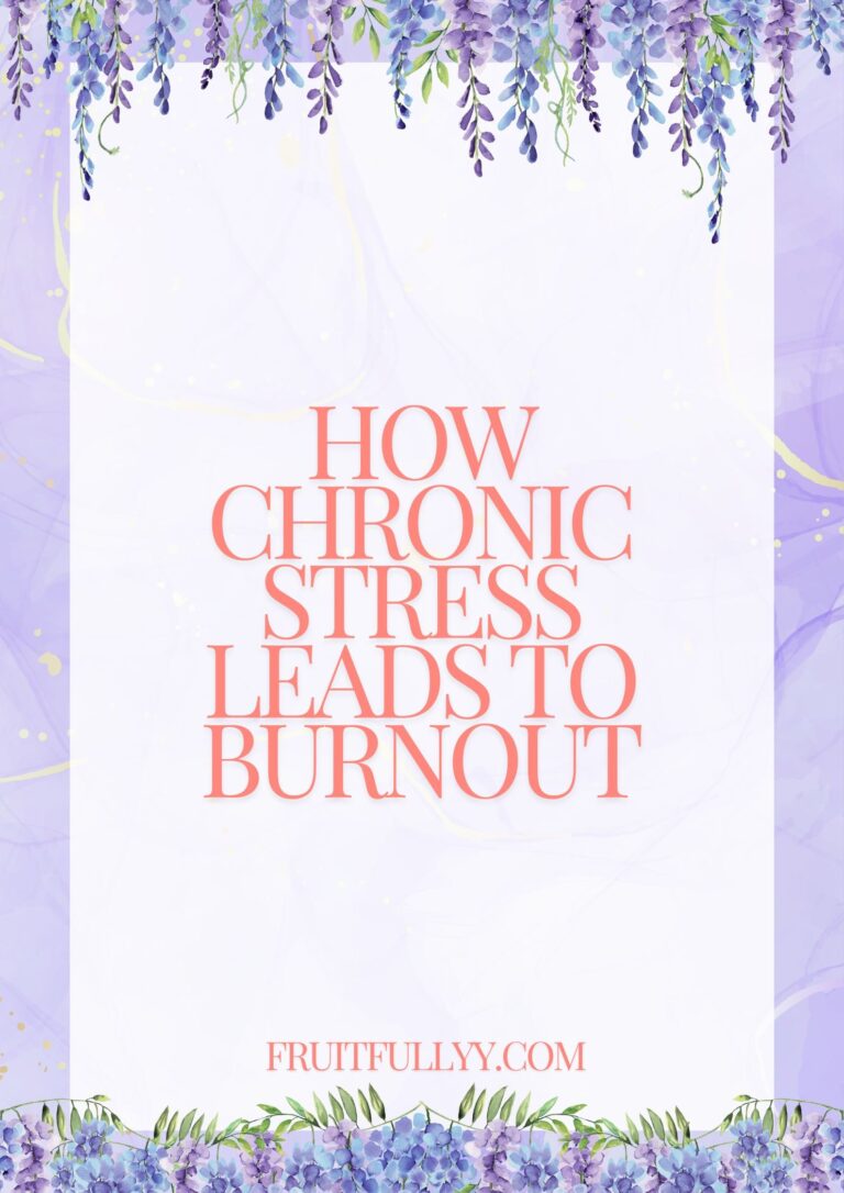 How Chronic Stress Leads to Burnout