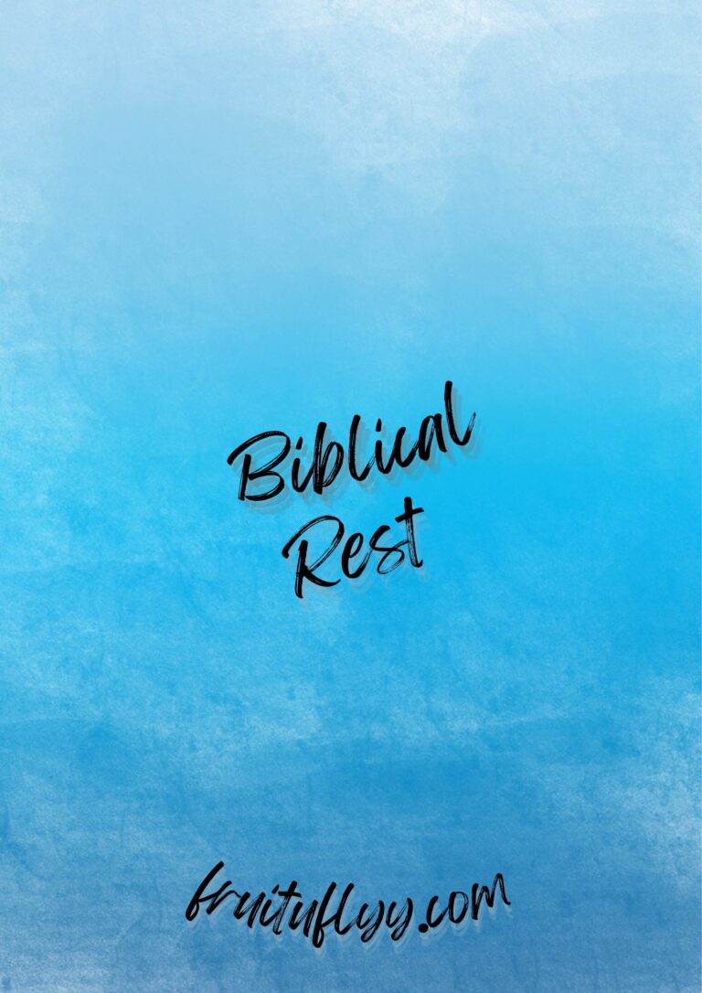 Biblical Rest