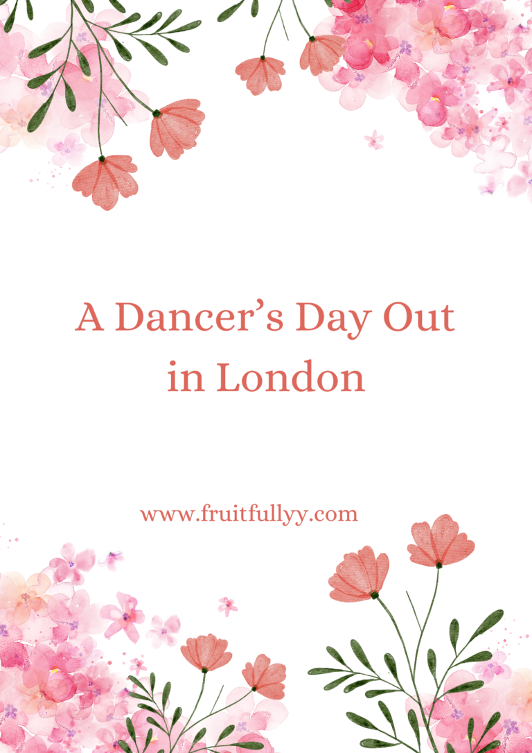 A Dancer’s Day Out in London